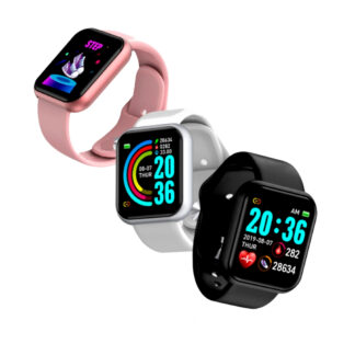 Relógio Inteligente Smart Watch Bluetooth Cardíaca Esportivo