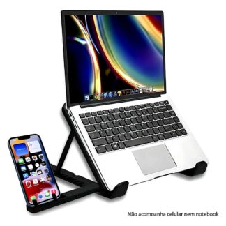 Suporte Notebook Tablet Ergonômico Portátil Dobrável Mesa