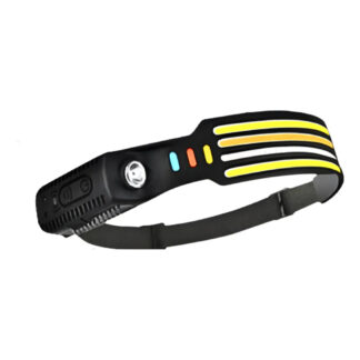 Lanterna De Cabeça Farol Super Led Recarregável Com Sensor